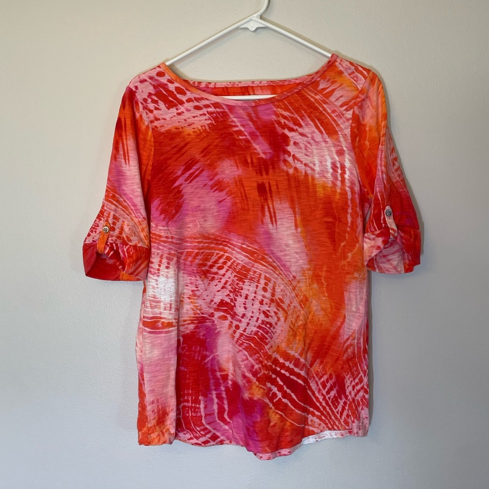 Chico’s - Size Small Short Sleeve Blouse